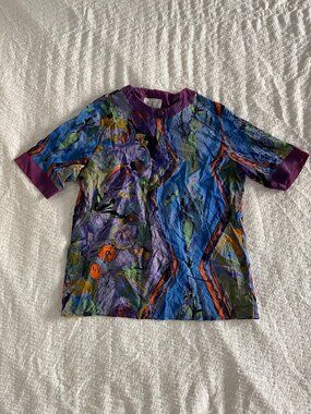 Vintage Abstract Blouse